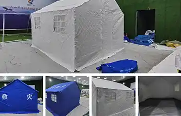 Cần bao nhiêu công nhân để dựng lều cứu trợ thiên tai ở những địa điểm khẩn cấp?