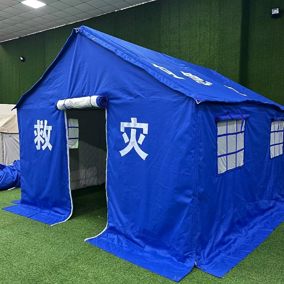 Lều cứu trợ khẩn cấp bằng bông rộng 36 mét vuông