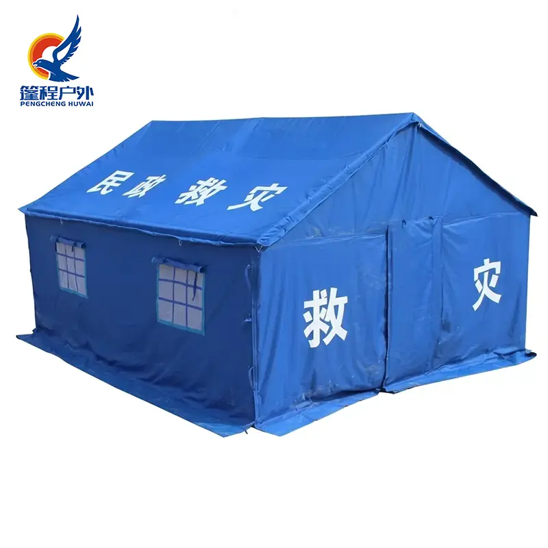 Lều cứu trợ khẩn cấp bằng bông rộng 36 mét vuông